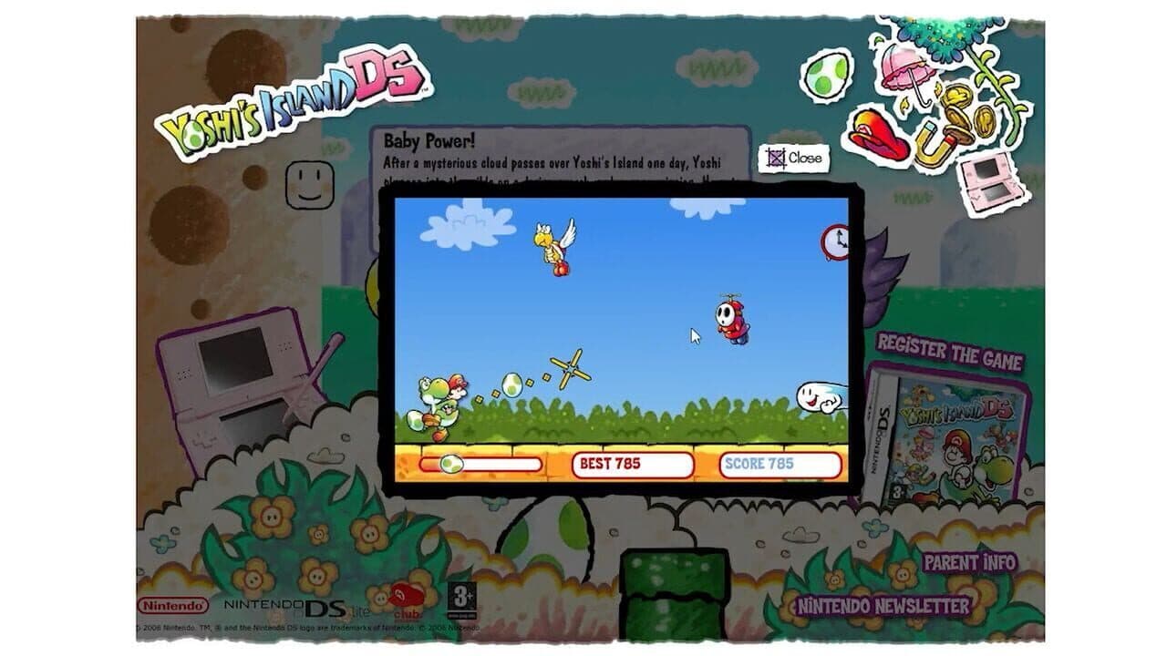 Yoshi's Egg Toss screenshot 1
