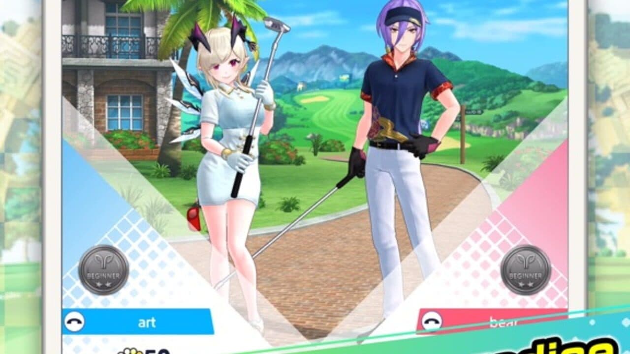 Neko Golf: Anime Golf screenshot 1