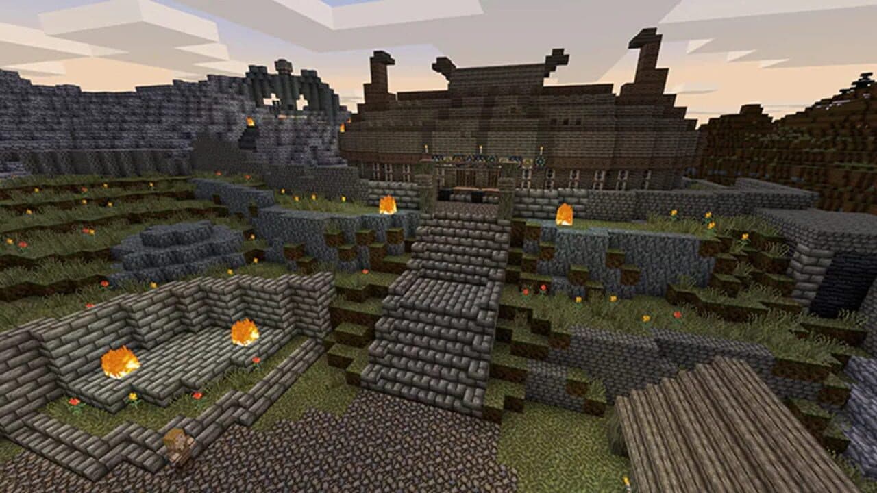 Minecraft: Dragonborn Mash-up thumbnail 4