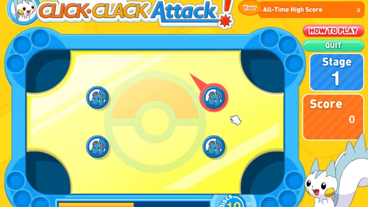 Pachirisu's Click-Clack Attack! screenshot 1