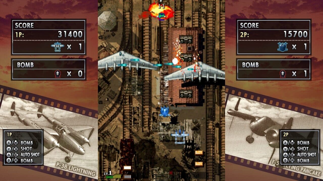 Strikers 1945 II for Nintendo Switch screenshot 1