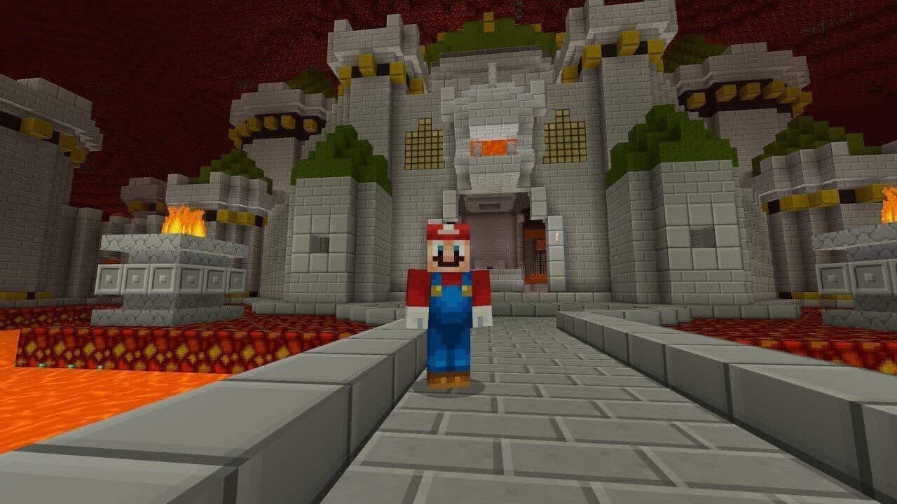 Minecraft: Super Mario Mash-up screenshot 1