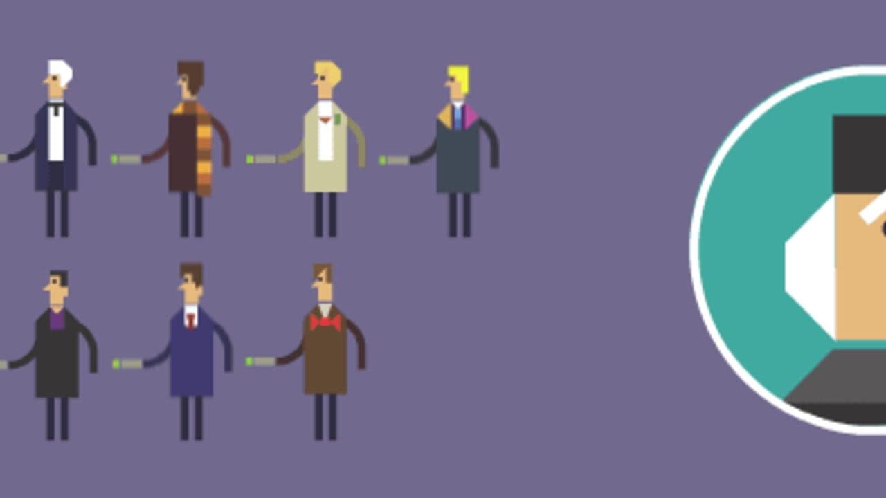 Google Doodle: Doctor Who 50th Anniversary screenshot 1