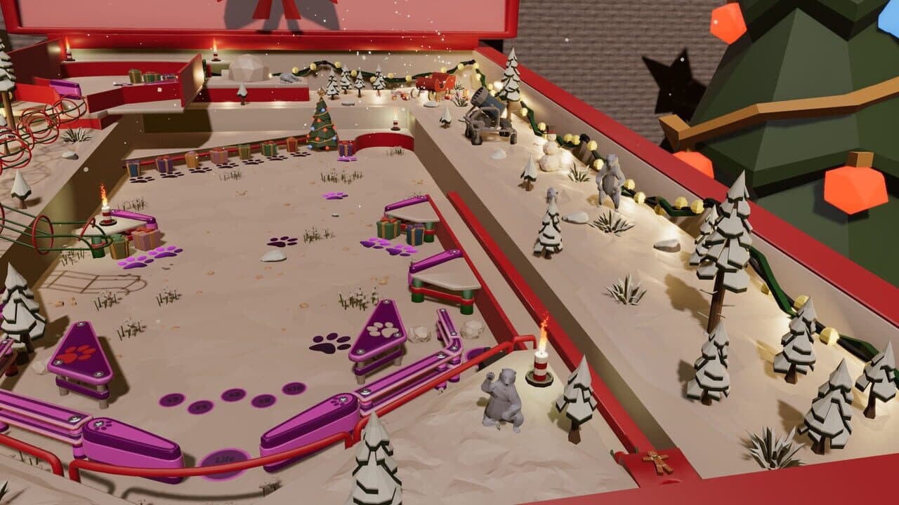 Roxy Raccoon's Pinball Panic: Christmas Carnage thumbnail 3