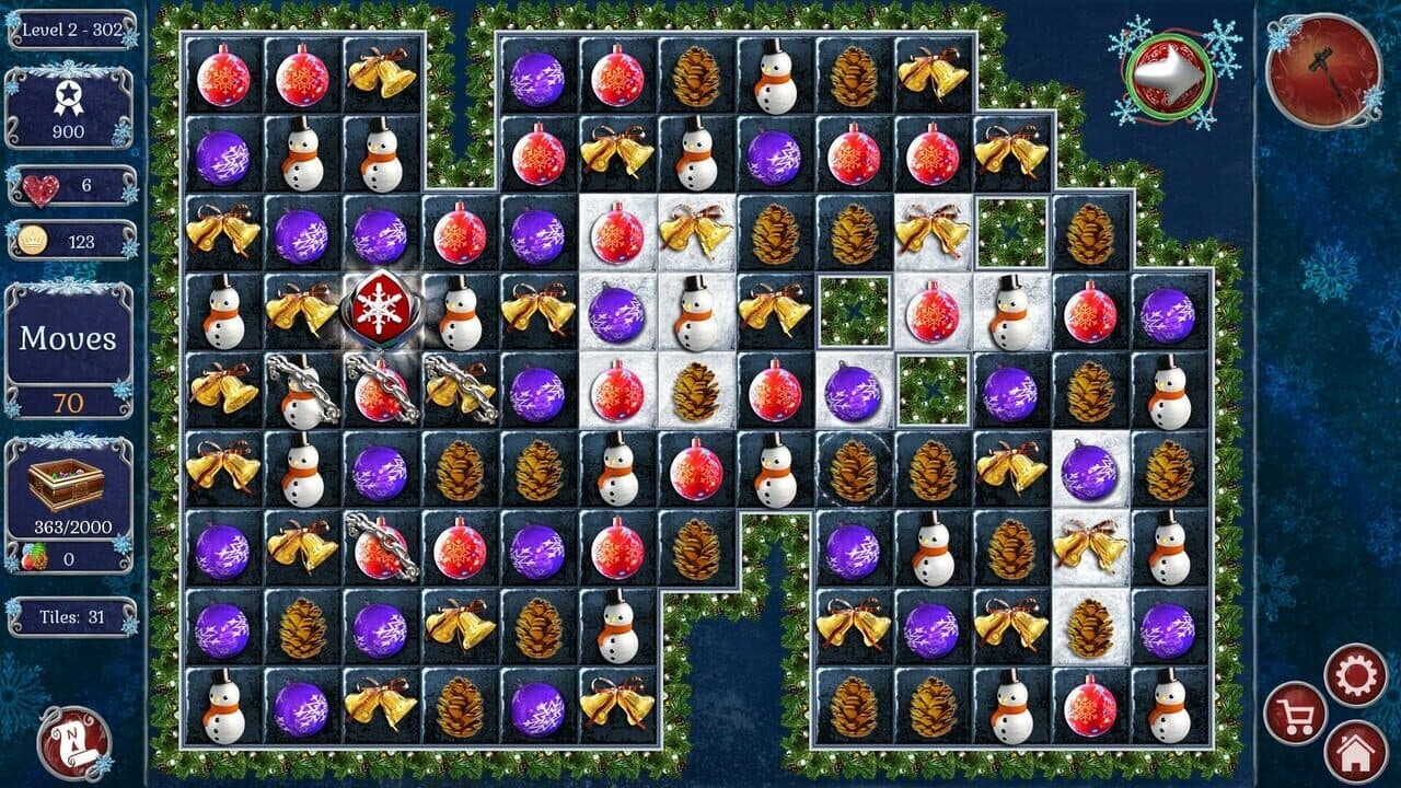 Jewel Match: Winter Wonderland 2 - Collector's Edition screenshot 1