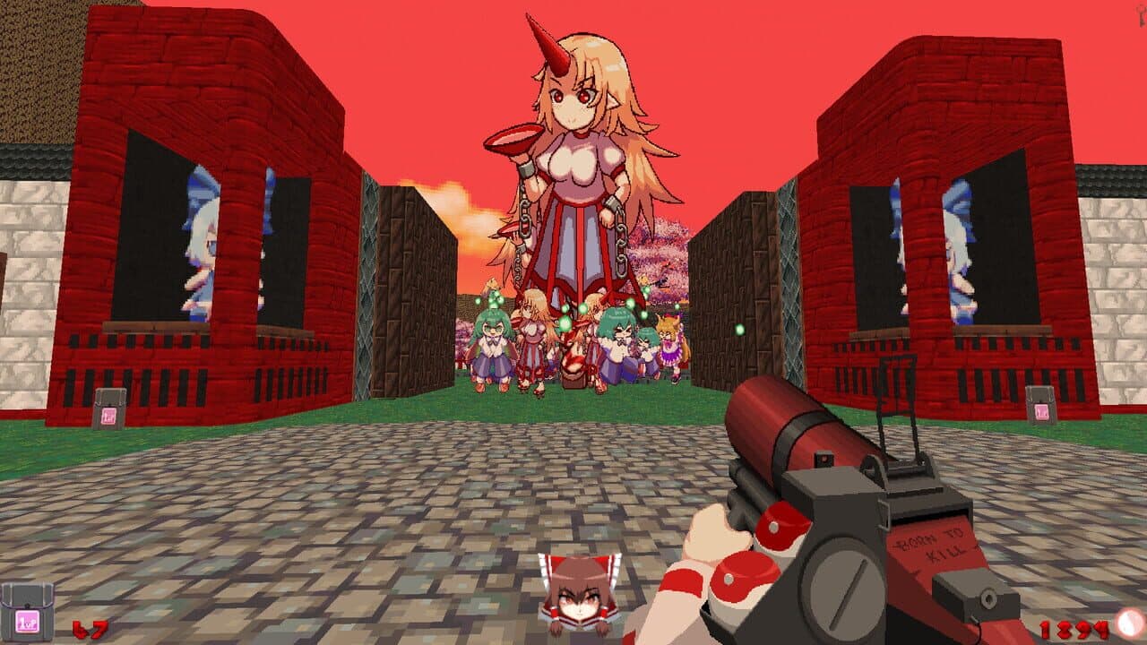 I am Sakuya: Touhou FPS Game - Reimu screenshot 1