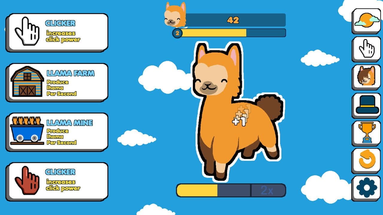Lhama Clicker screenshot 1