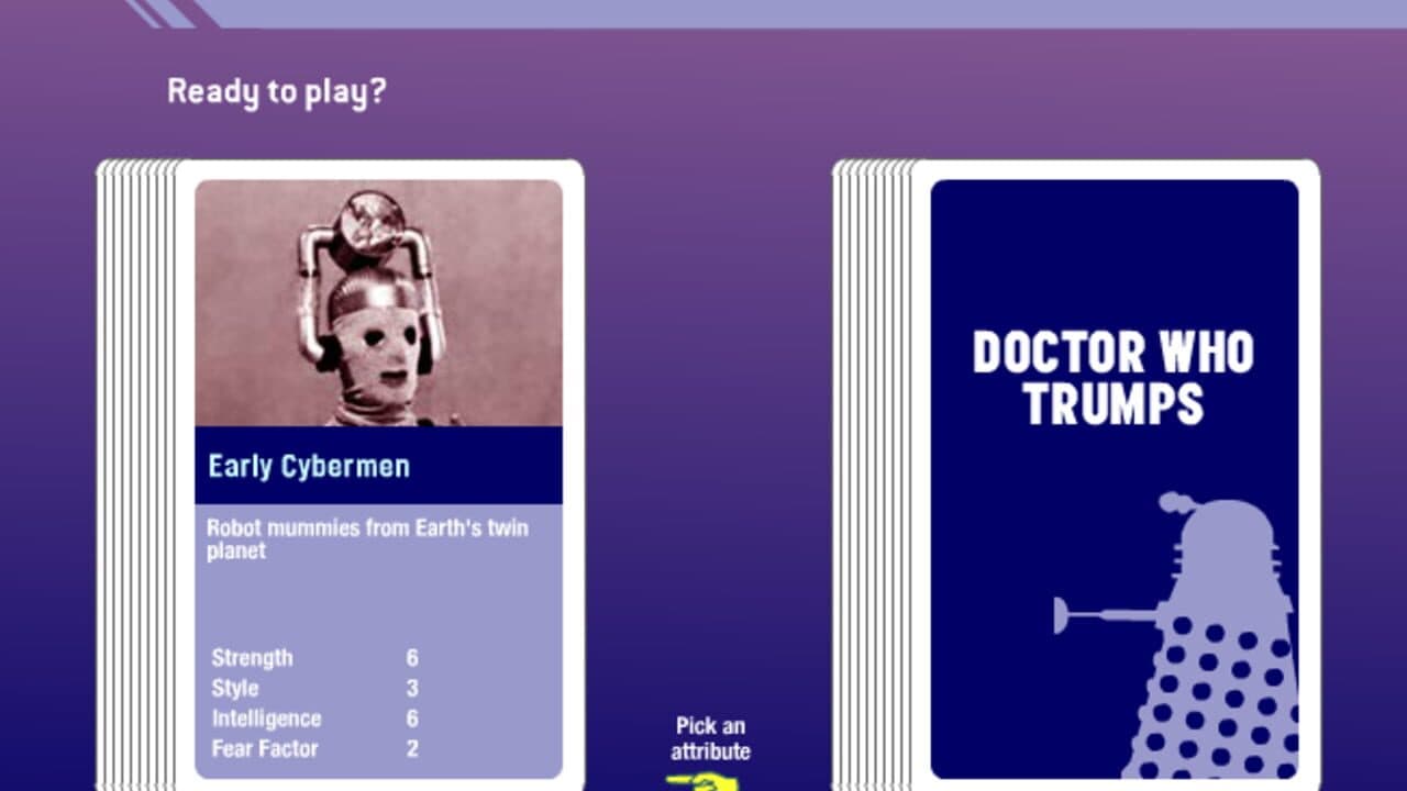 Doctor Who Trumps thumbnail 2