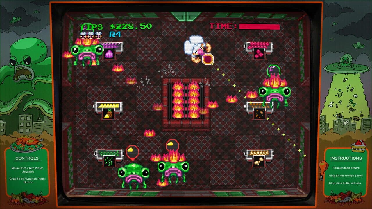 Digital Eclipse Arcade: Invasion of the Buffet Snatchers thumbnail 6