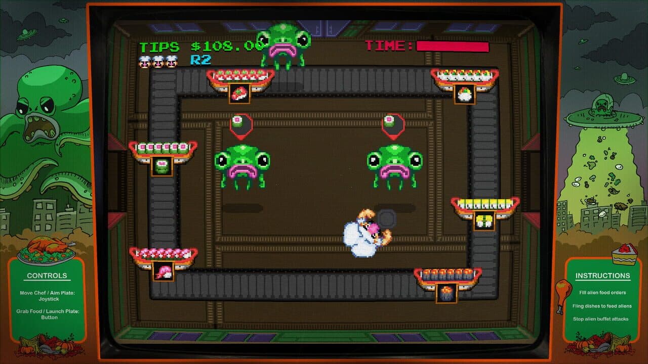 Digital Eclipse Arcade: Invasion of the Buffet Snatchers thumbnail 3