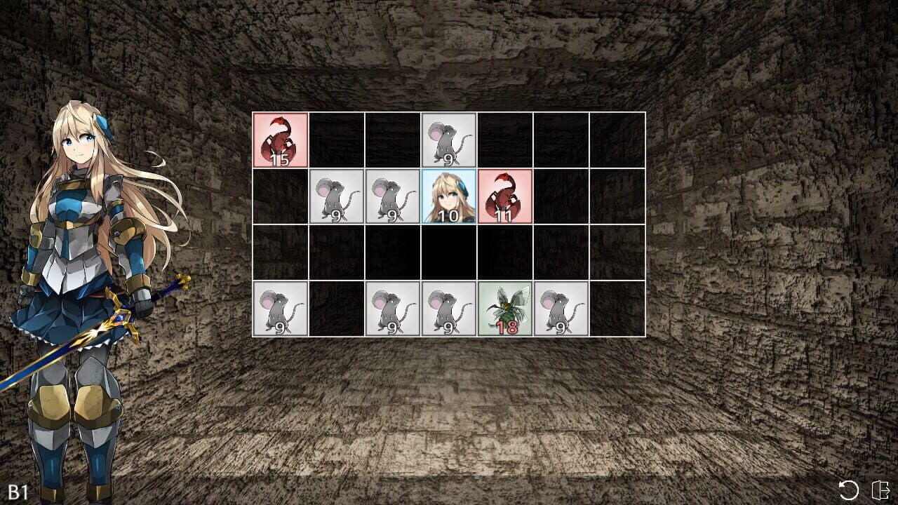 Dungeon in Grid Puzzles screenshot 1