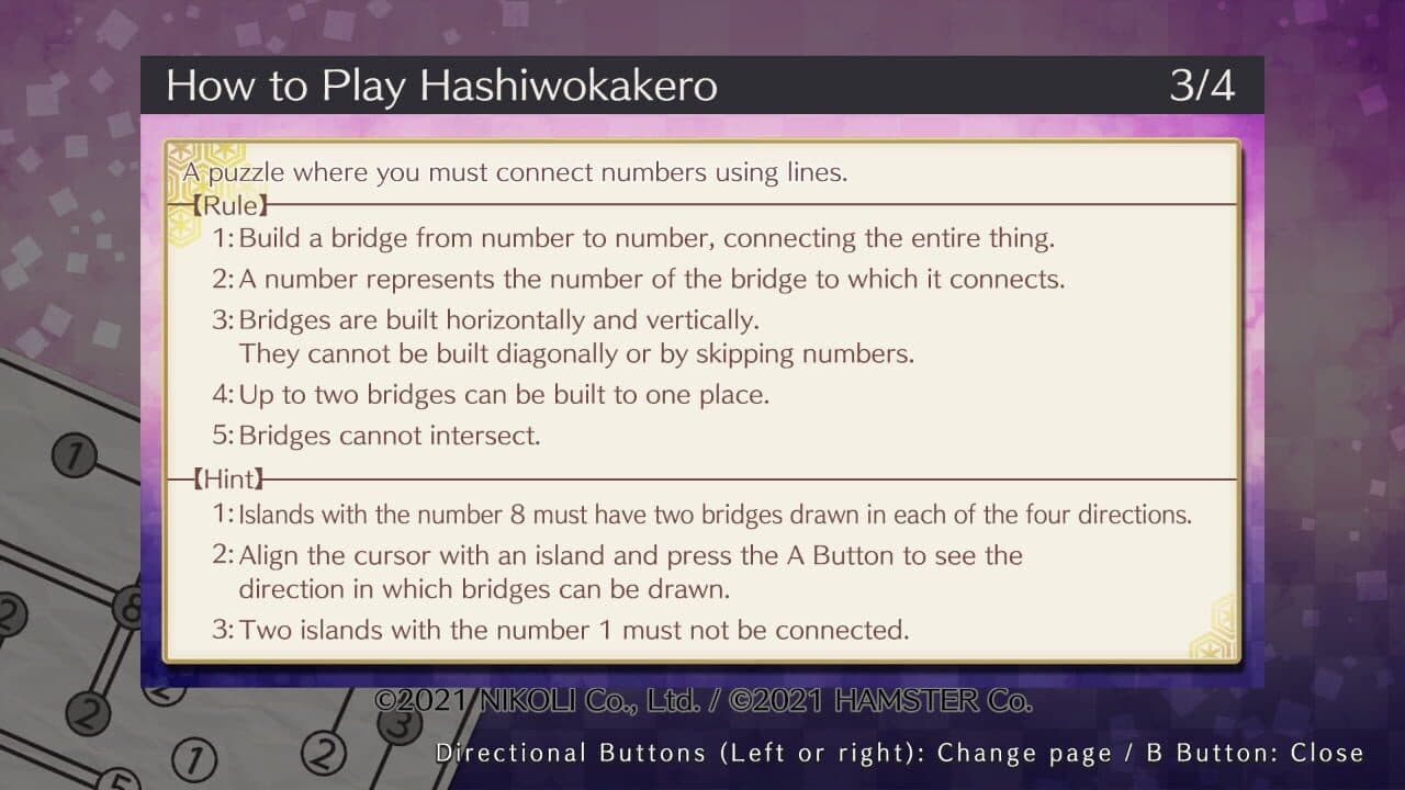 Puzzle by Nikoli S Hashiwokakero thumbnail 3