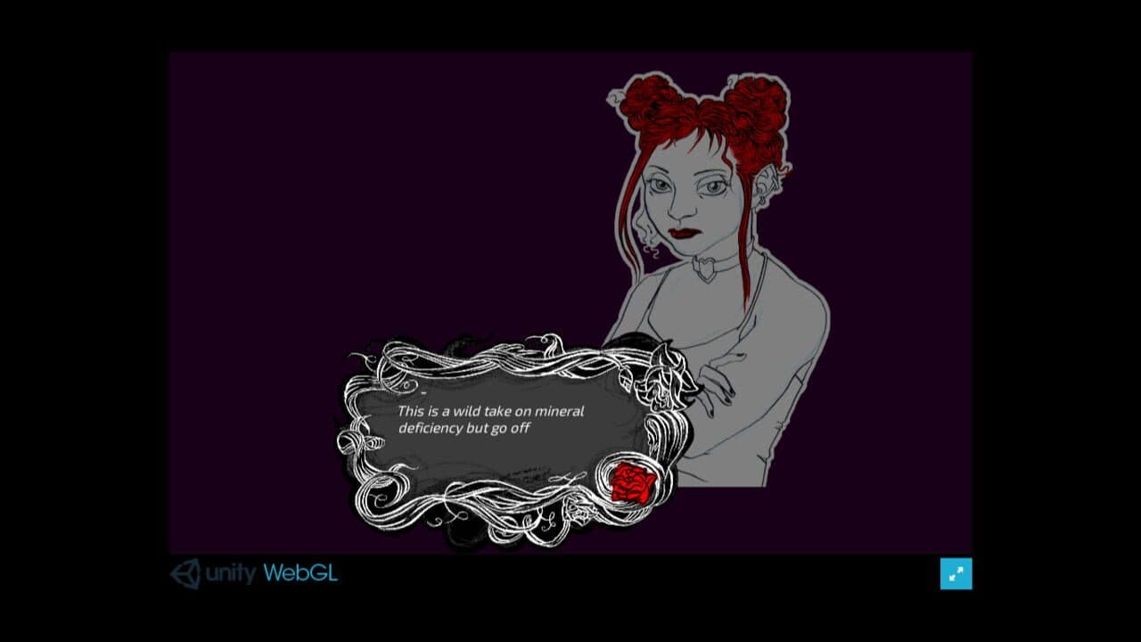 Hot Goths Murder Mystery Dating Sim screenshot 1