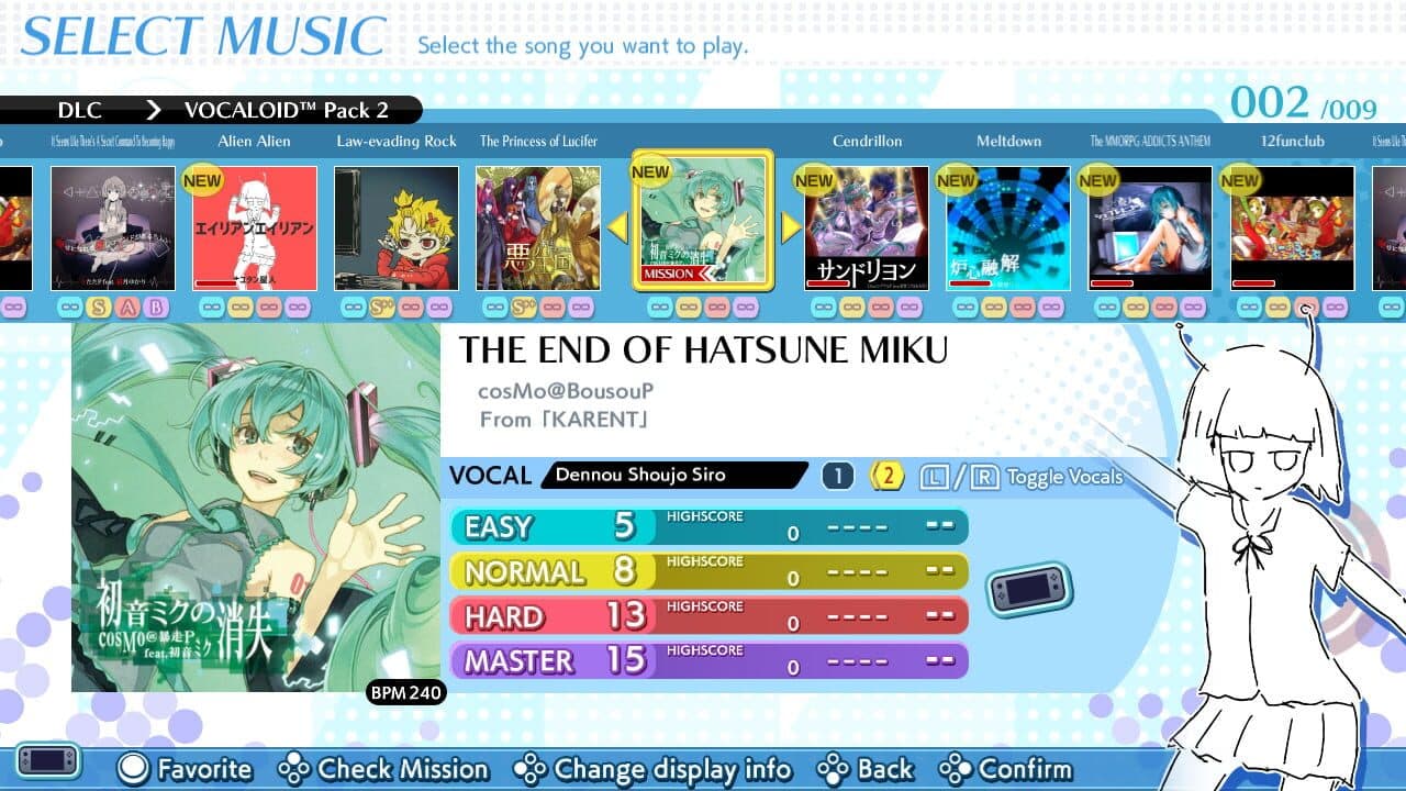 Groove Coaster: Wai Wai Party!!!! - Vocaloid Pack 2 thumbnail 5