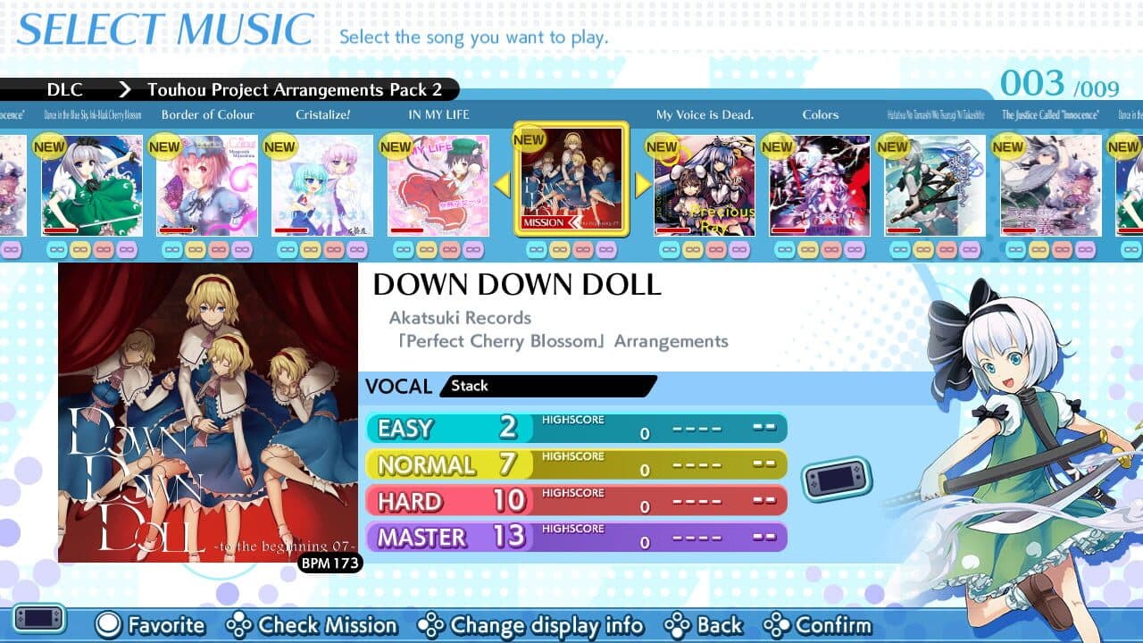 Groove Coaster: Wai Wai Party!!!! - Touhou Project Arrangements Pack 2 thumbnail 3