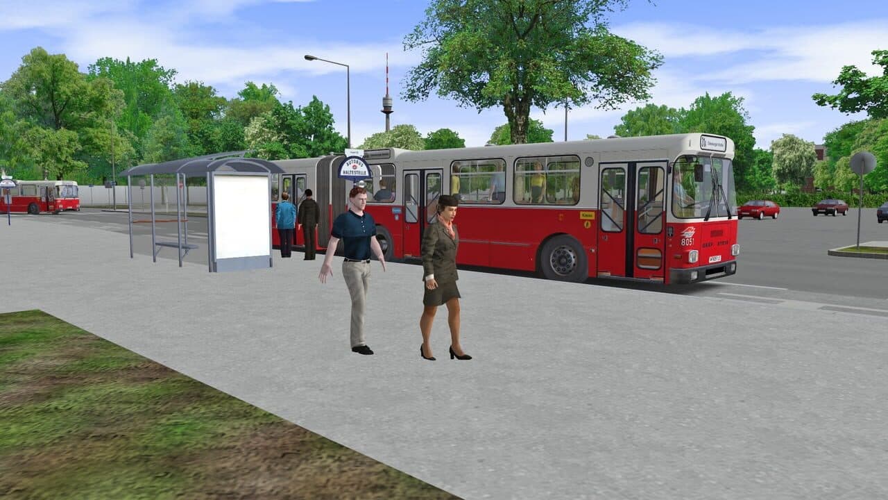 OMSI 2: Steam Edition - AI-Articulated Bus for Vienna thumbnail 8