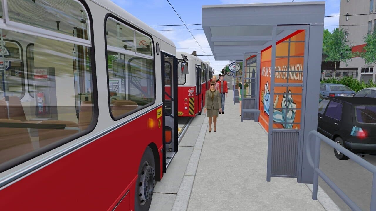 OMSI 2: Steam Edition - AI-Articulated Bus for Vienna thumbnail 5