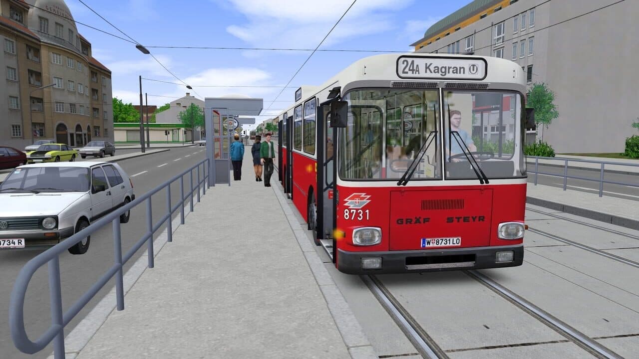 OMSI 2: Steam Edition - AI-Articulated Bus for Vienna thumbnail 10