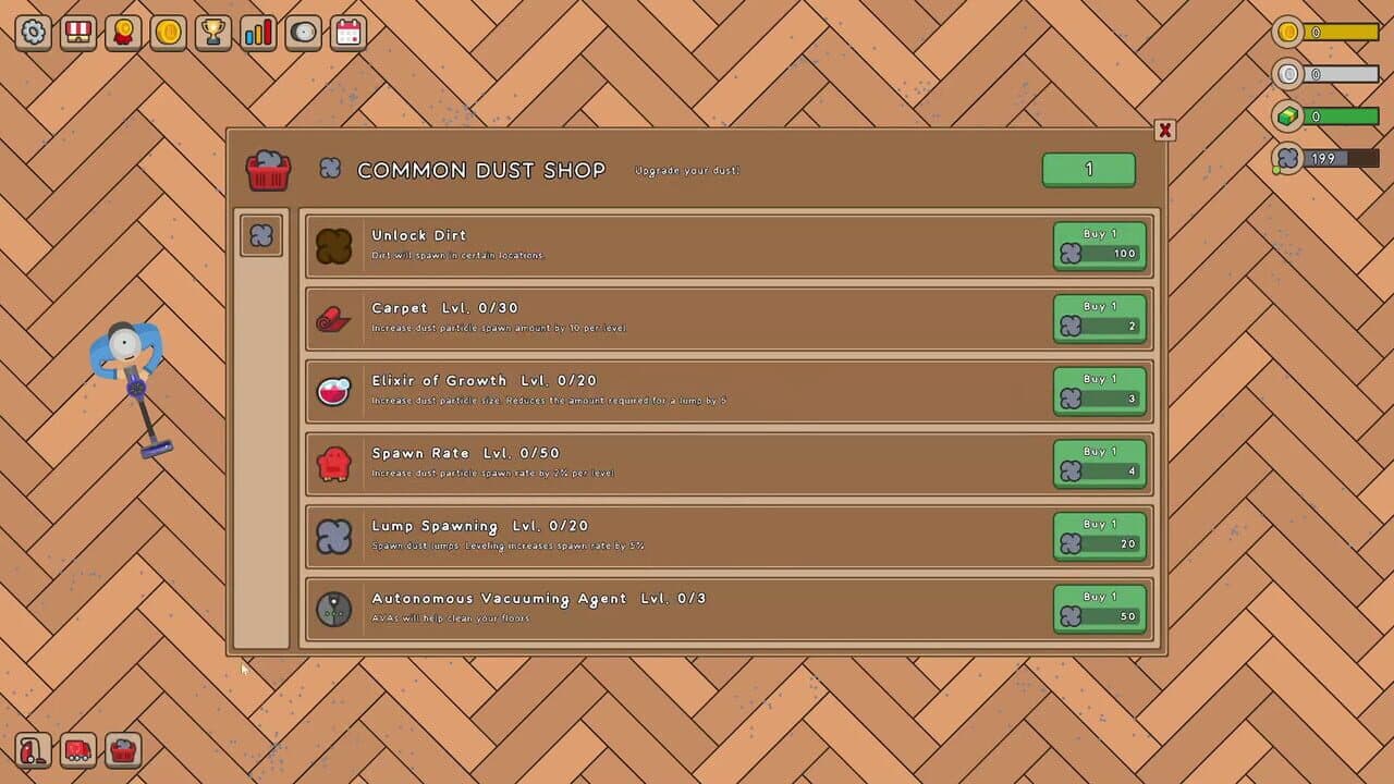 Vacuum Warrior screenshot 1
