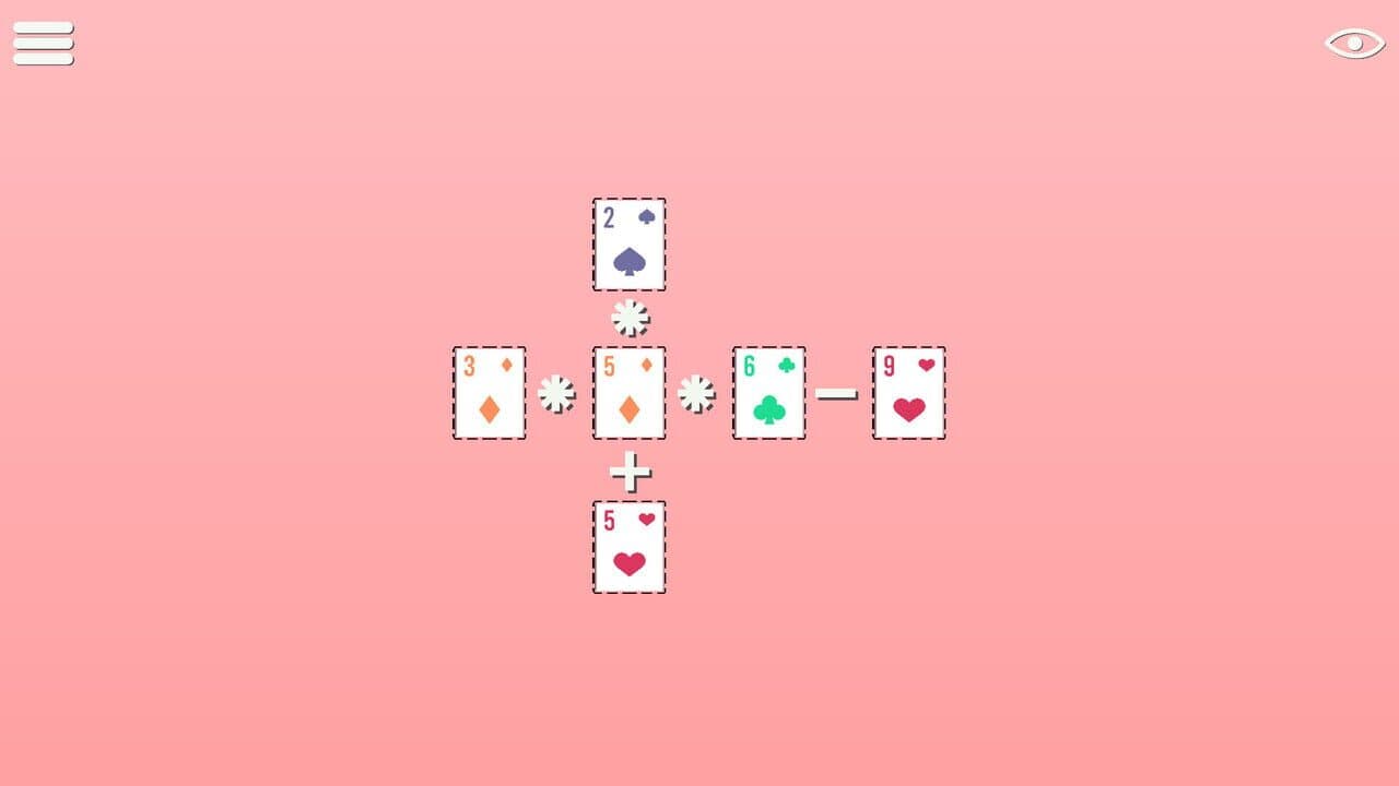 BlackJack Math Cross Numbers screenshot 1