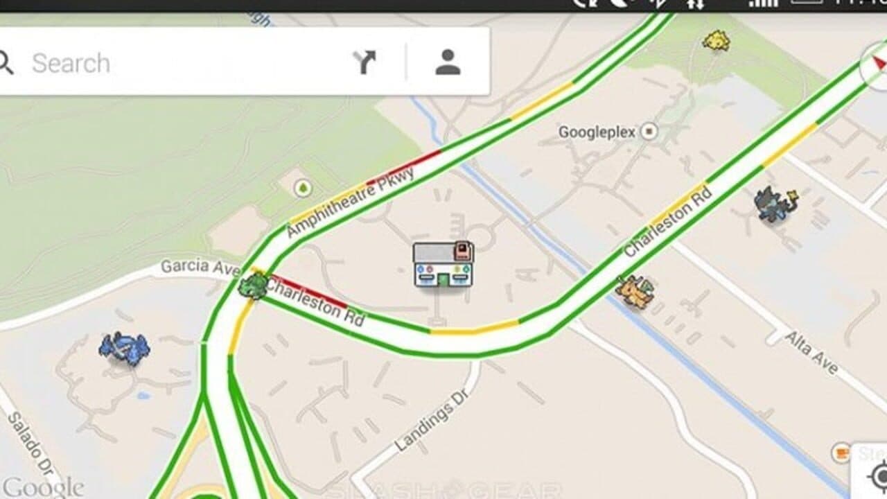 Google Maps: Pokémon Challenge screenshot 1