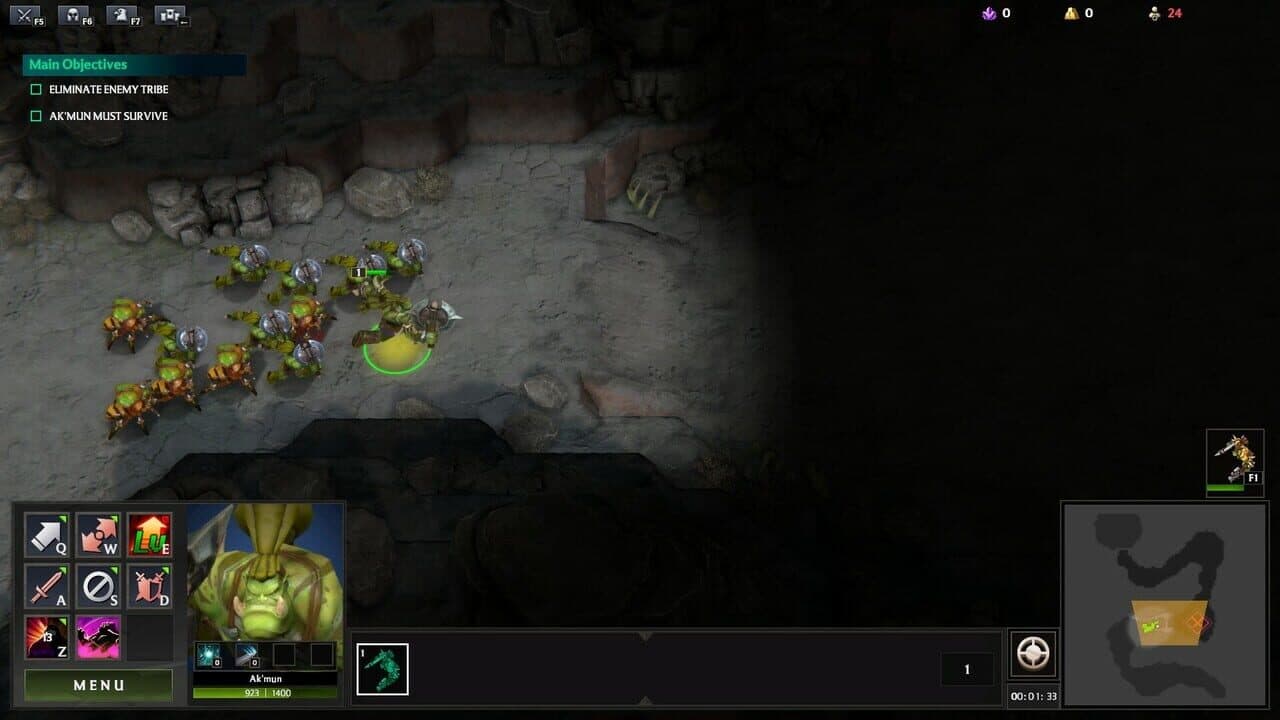 Purple War: Extra Mission Pack 1 - Prelude of War screenshot 1