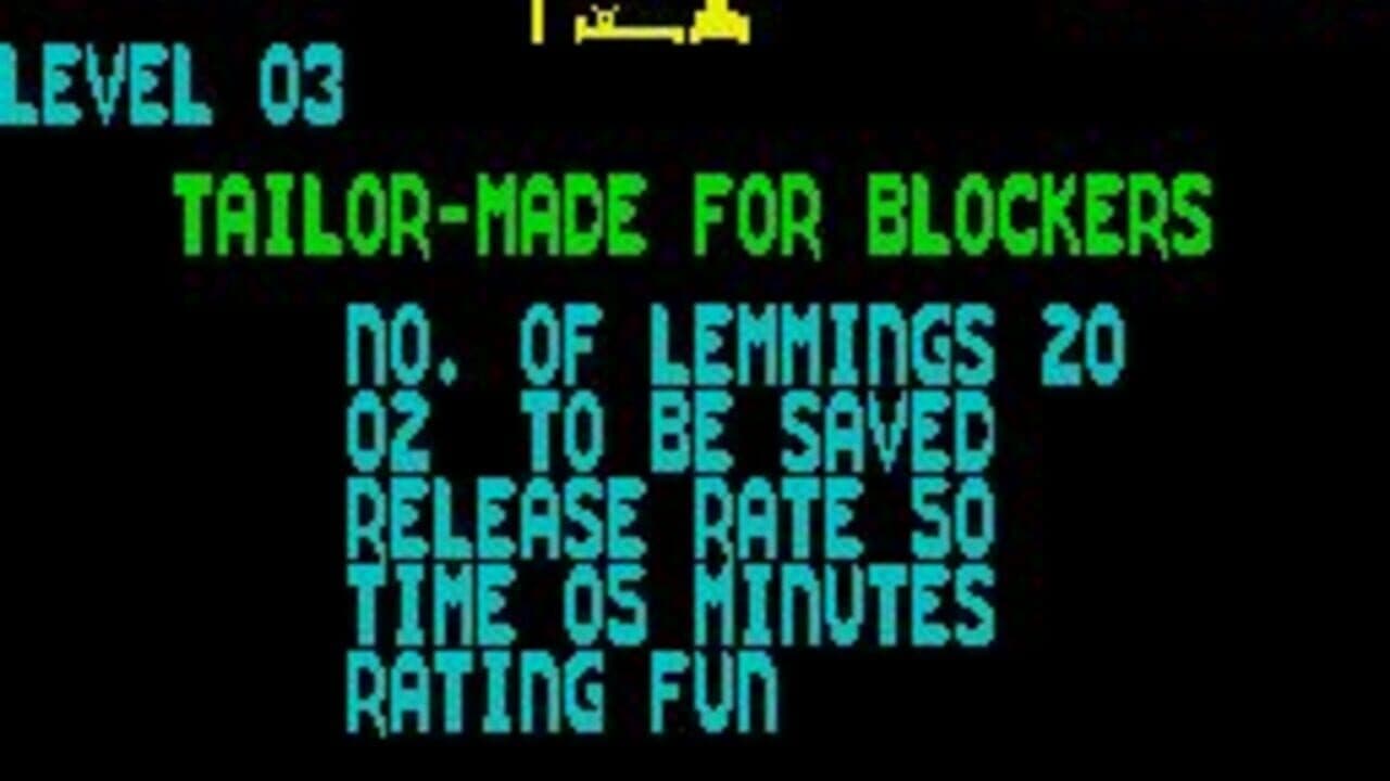 Lemmings screenshot 1