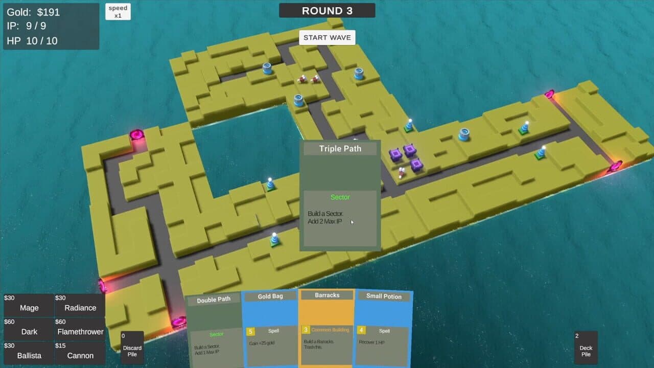 TileDeck TD screenshot 1