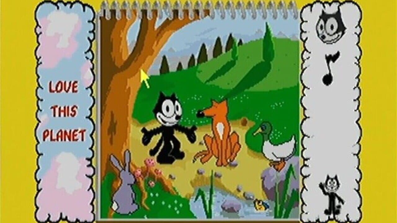 Felix the Cat's Giant Electronic Comic Book screenshot 1