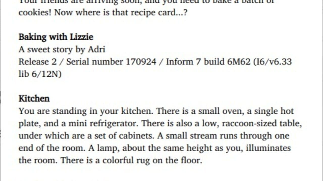 Baking with Lizzie screenshot 1