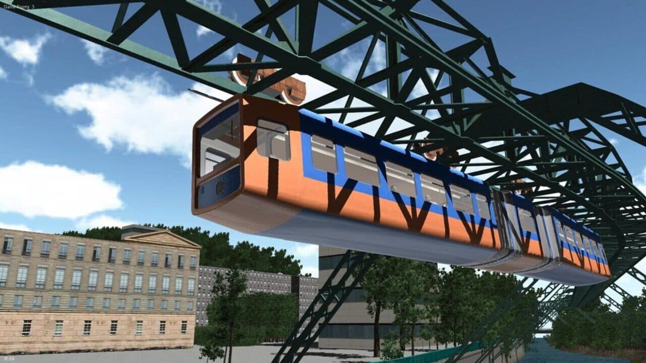 Schwebebahn Simulator 2013 screenshot 1