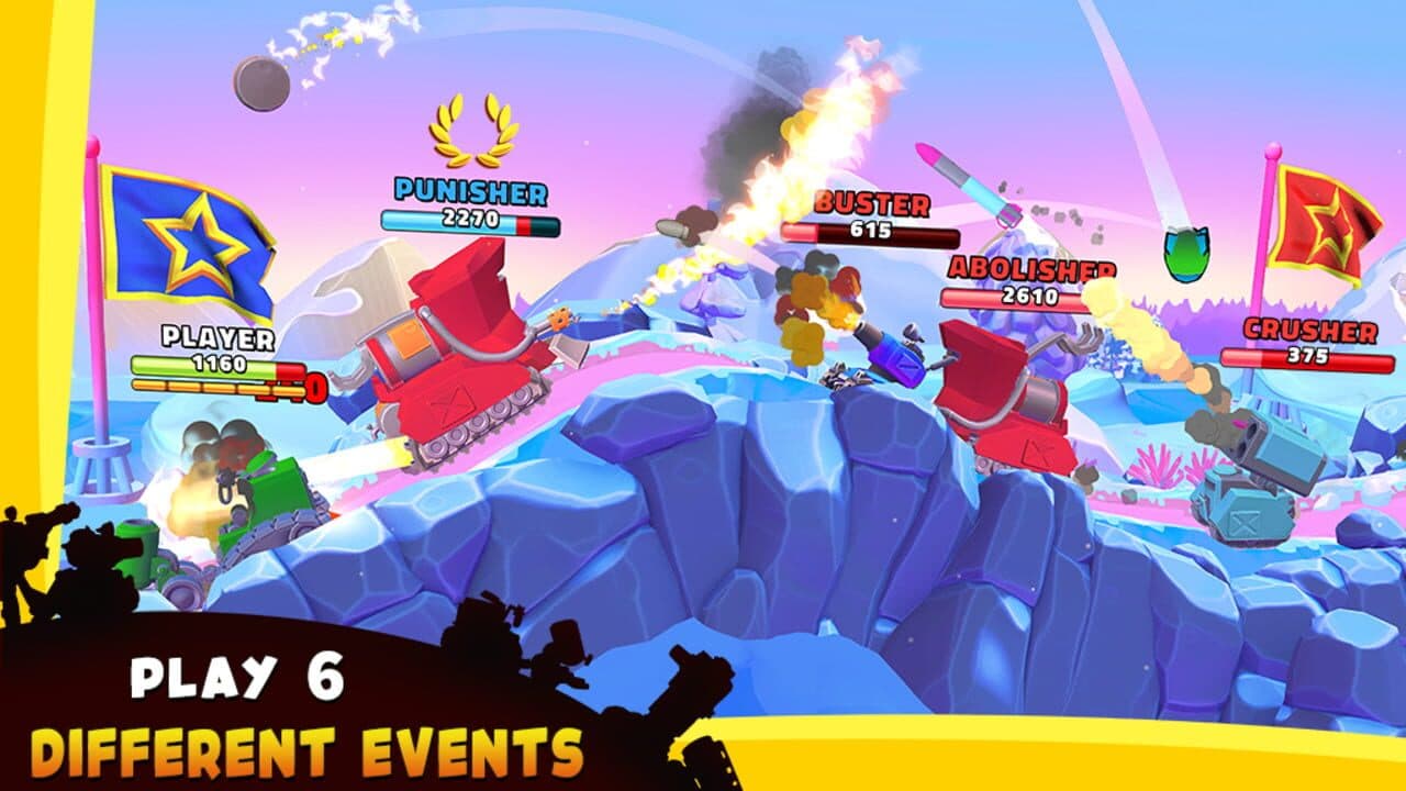 Hills of Steel 2 screenshot 1