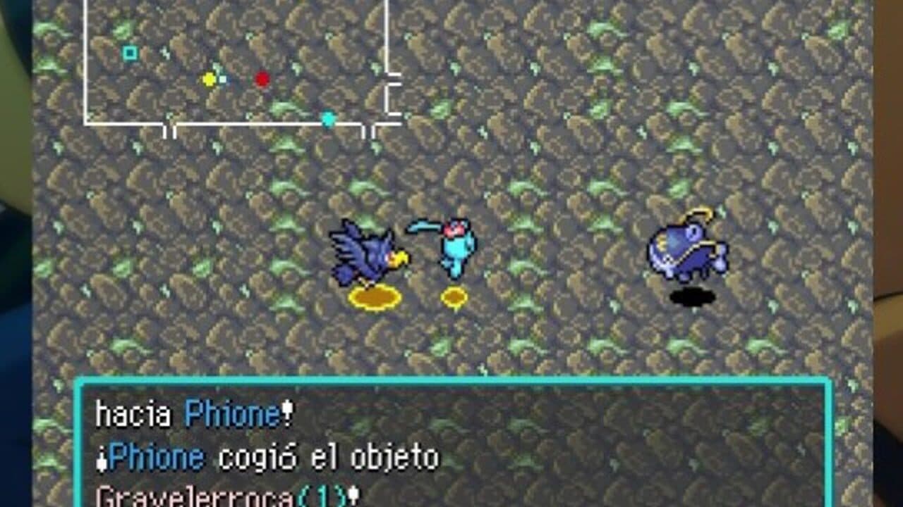 Pokémon Mundo Misterioso: Relatos de una Phione screenshot 1