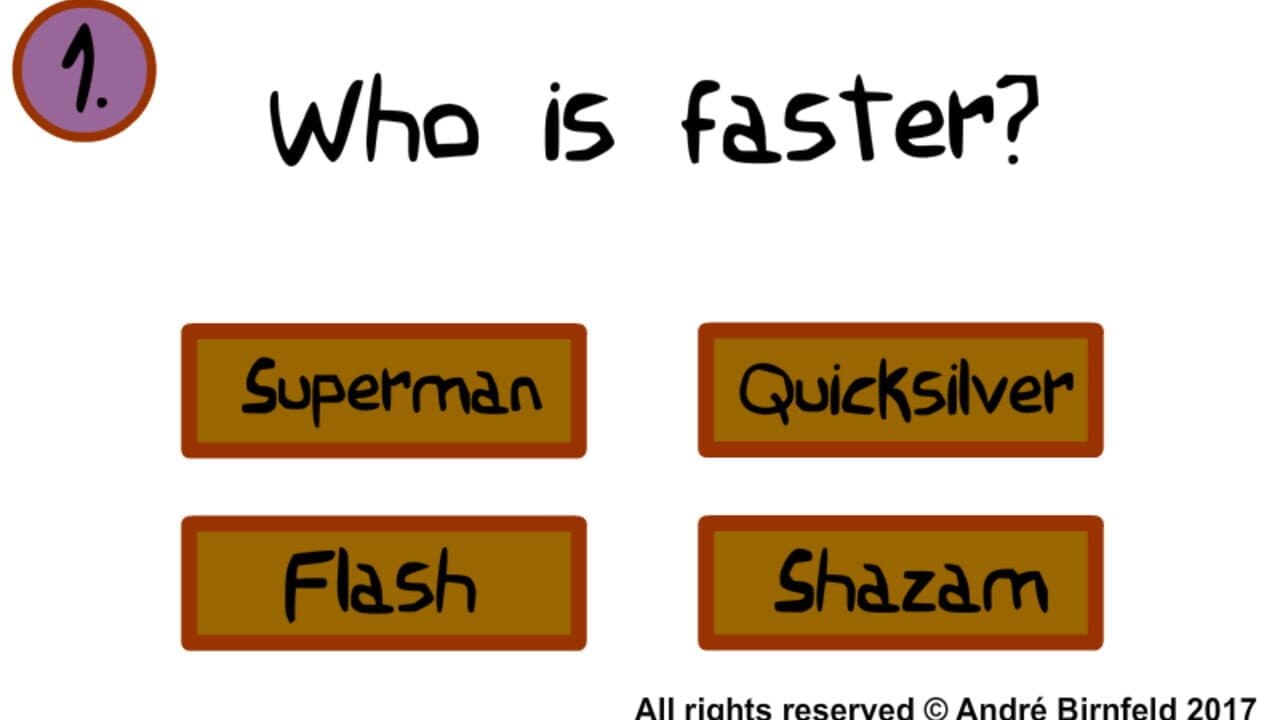 Genius Quiz Heroes screenshot 1