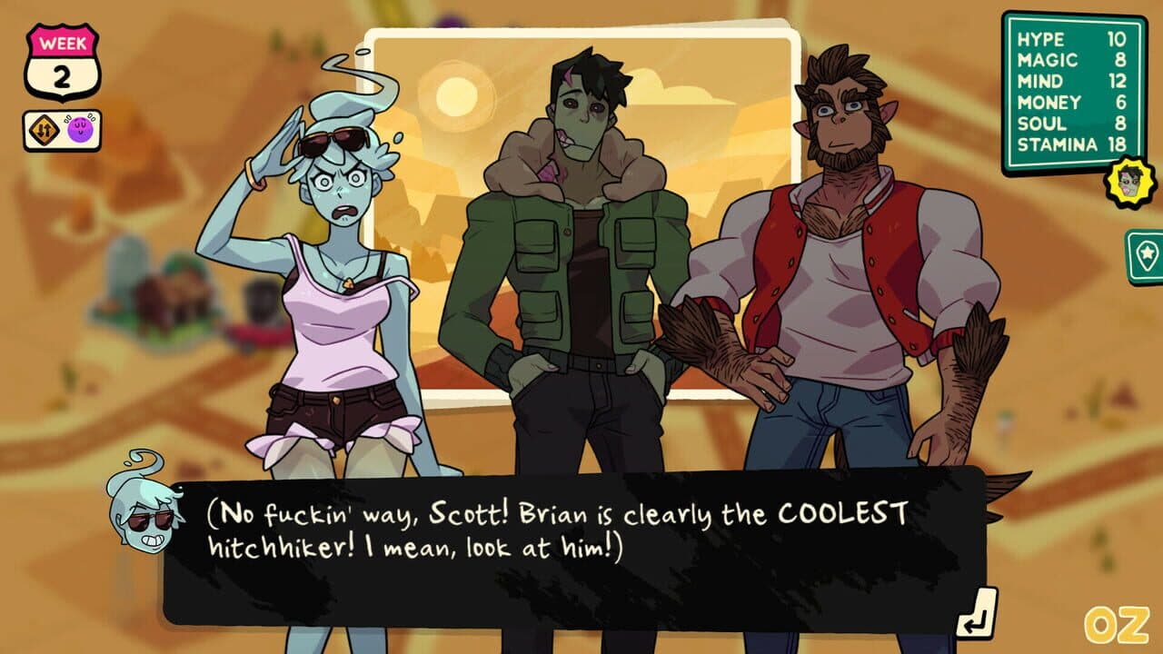 Monster Prom 3: Monster Roadtrip - Hitchhiker Pack: Vicky & Brian thumbnail 2