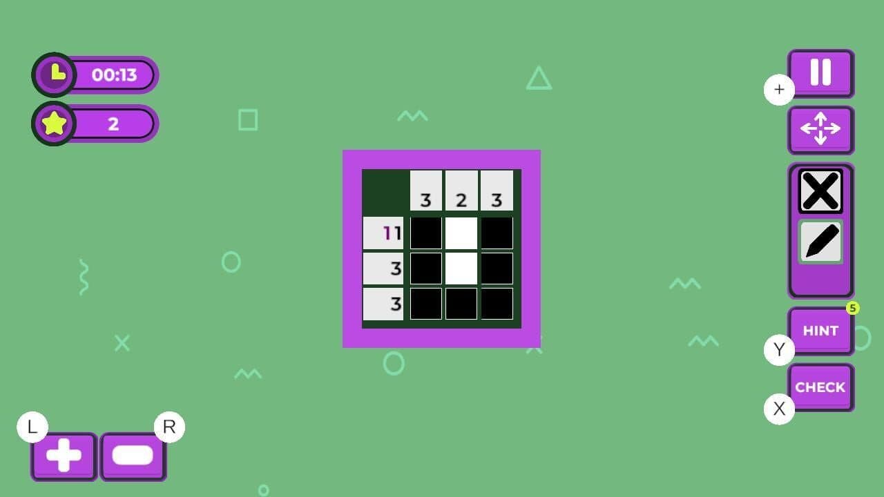 Squares and Numbers screenshot 1