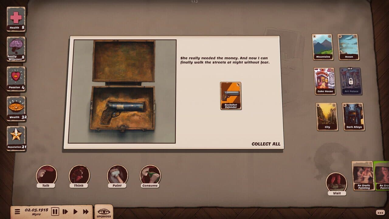Artist Life Simulator: Cakes and Guns thumbnail 7