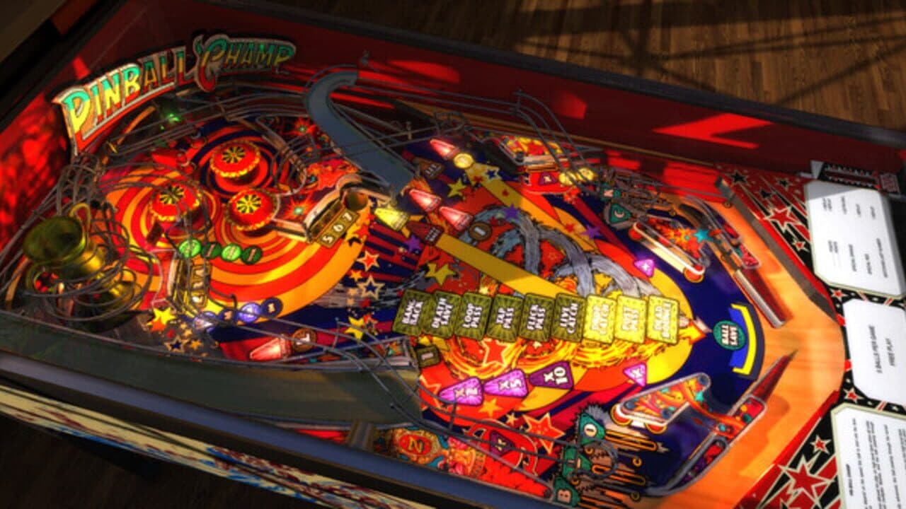 Zaccaria Pinball: Pinball Champ 2018 Table screenshot 1