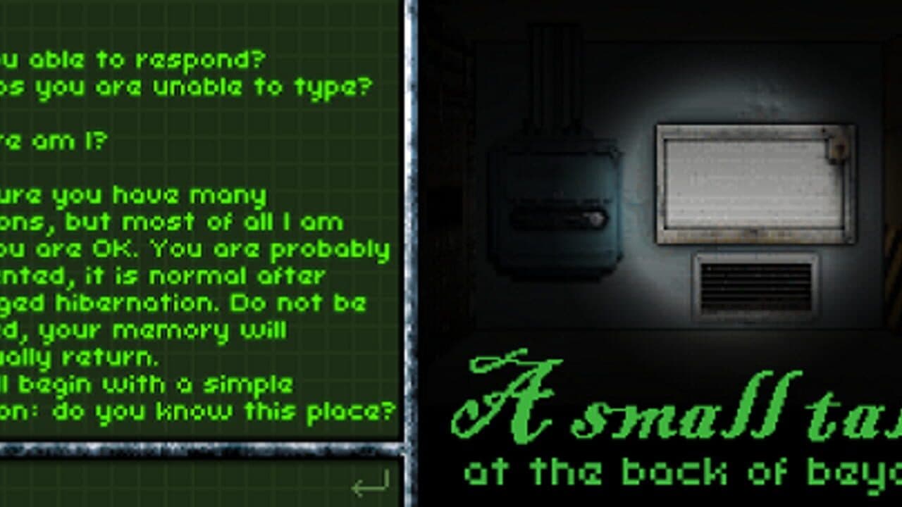 A Small Talk at the Back of Beyond screenshot 1