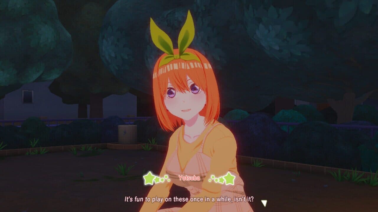 The Quintessential Quintuplets: Omoide VR - Yotsuba screenshot 1