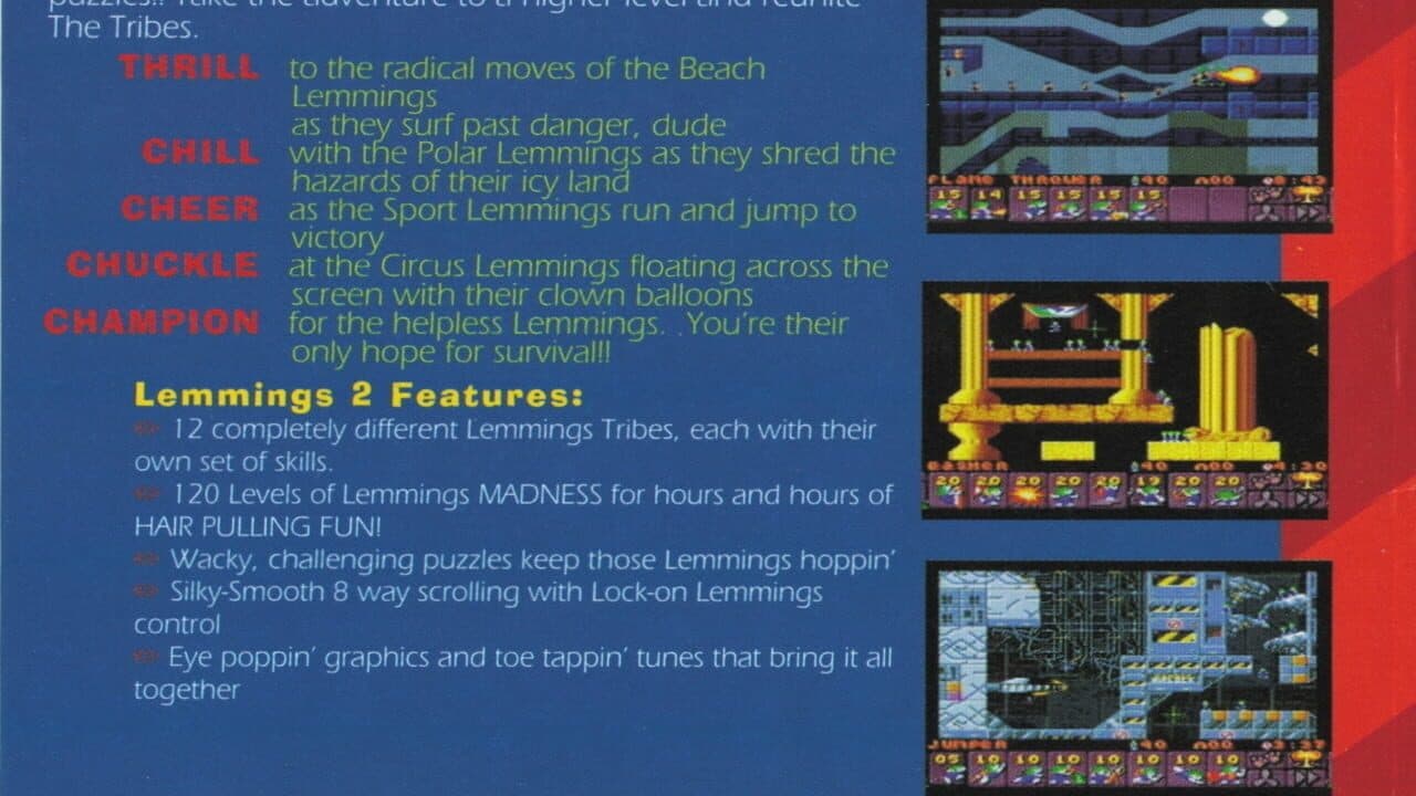 Lemmings 2: The Tribes thumbnail 3