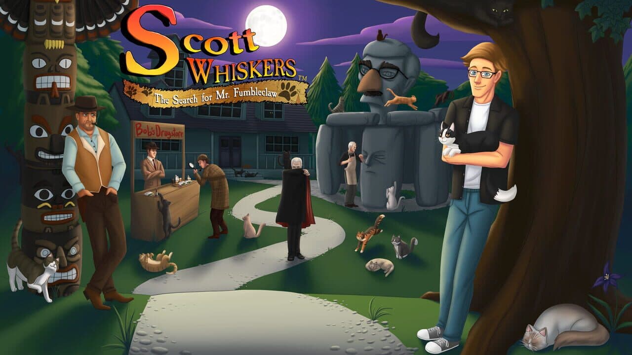 Scott Whiskers in: The Search for Mr. Fumbleclaw screenshot 1