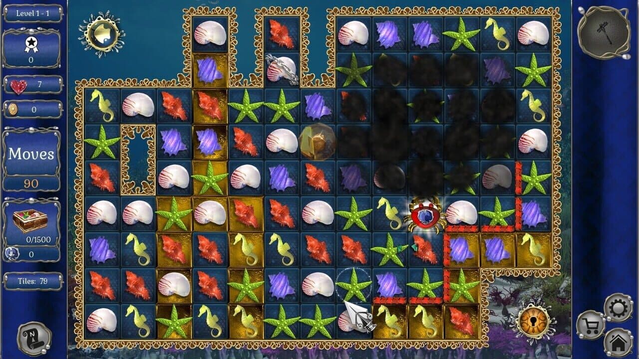 Jewel Match Aquascapes: Collector's Edition screenshot 1