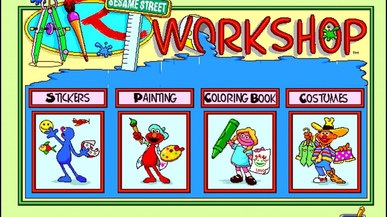 Sesame Street Art Workshop screenshot 1