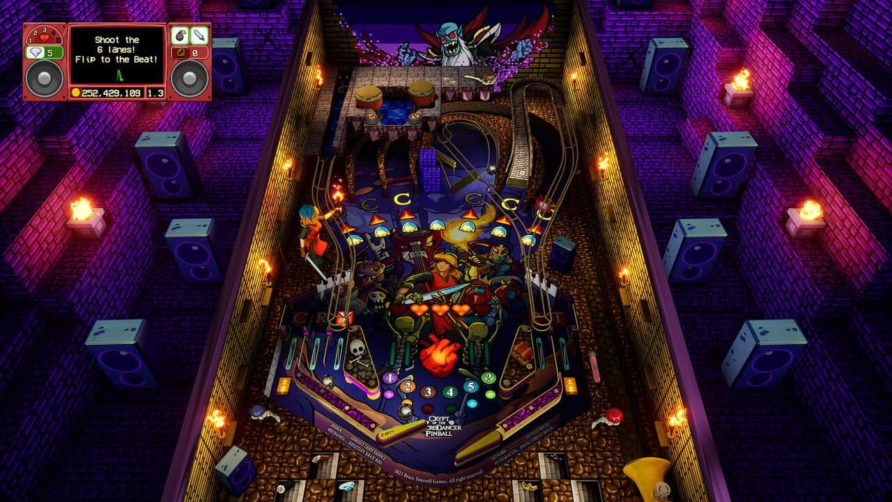 Pinball FX: Crypt of the NecroDancer Pinball thumbnail 5