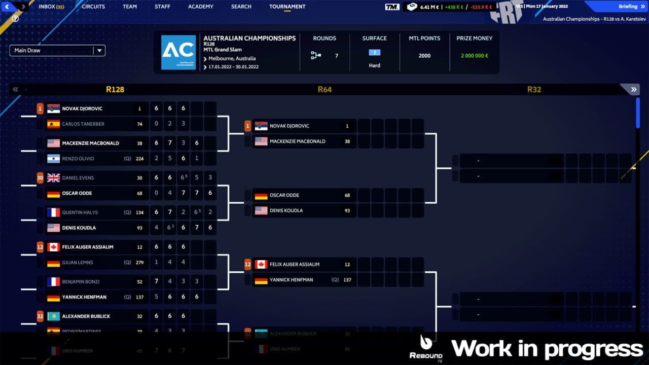 Tennis Manager 2023 thumbnail 3