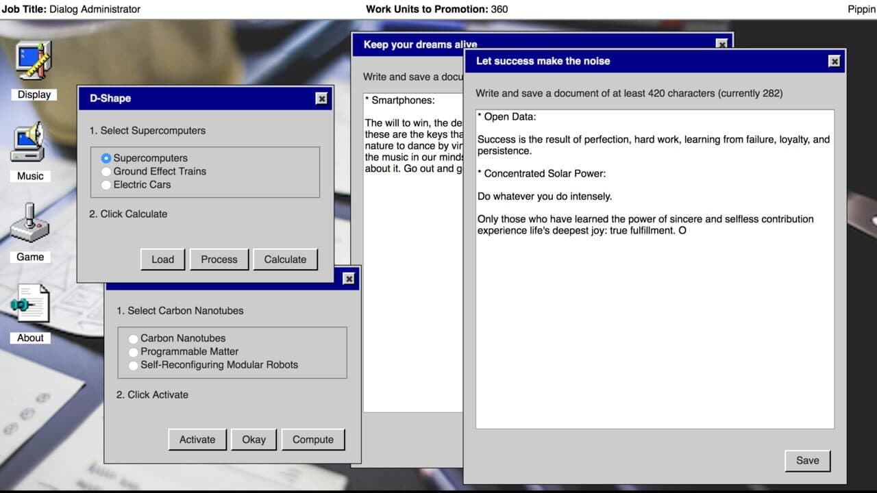 It is as if you were doing work screenshot 1