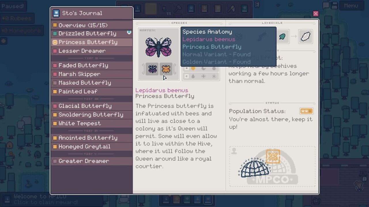 Apico 2.0: I Can’t Beelieve it’s Not Butter(flies)! thumbnail 2