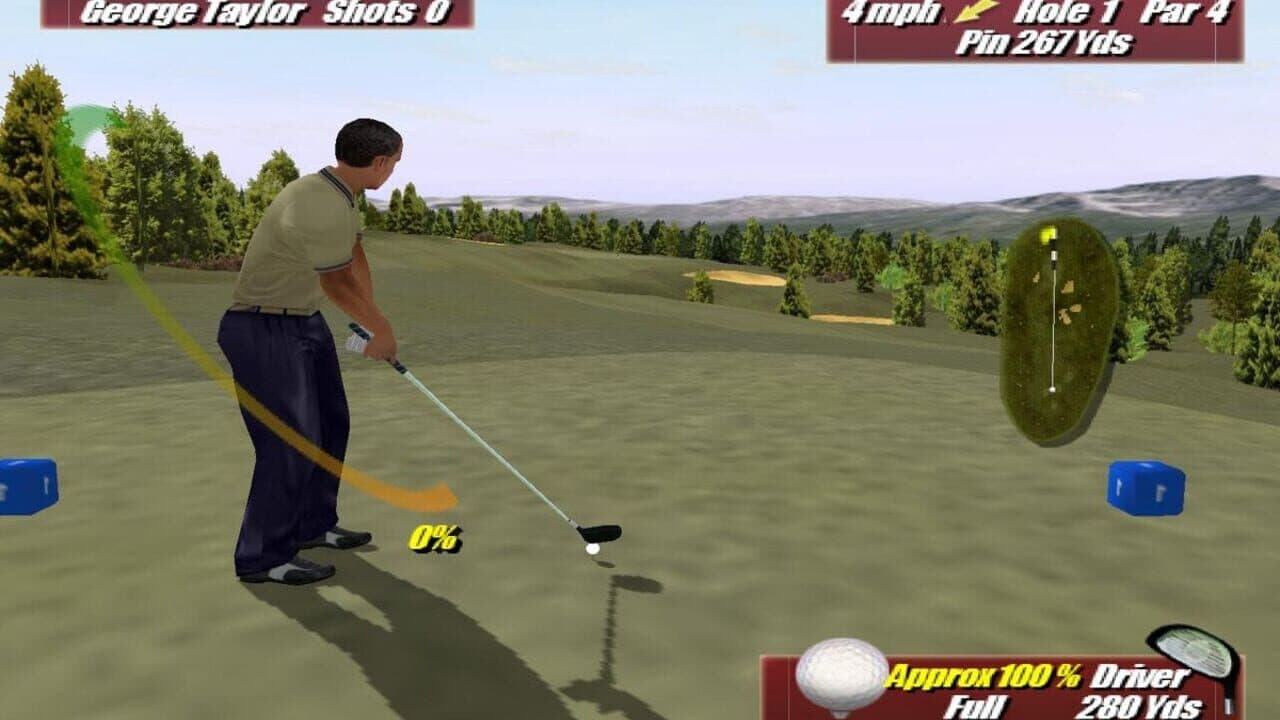 Leaderboard Golf screenshot 1
