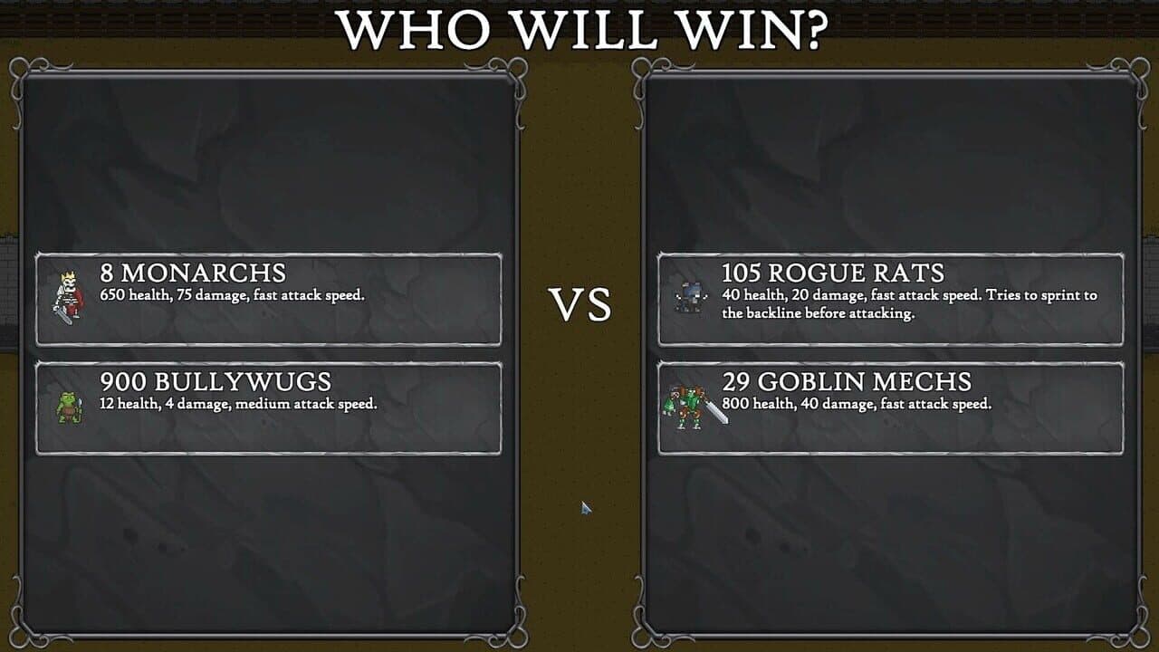 Behold Battle screenshot 1